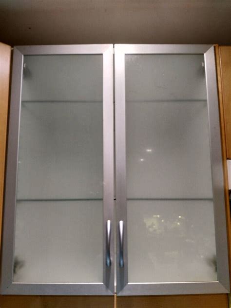 ikea frosted glass stainless steel kitchen cabinet doors|ikea cabinet doors and drawers.